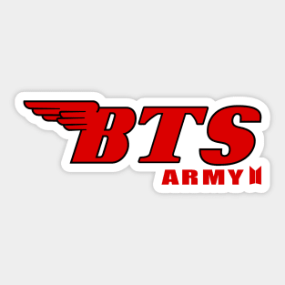 BTS Parody bsa Logo Sticker